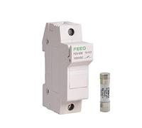 1pcs Solar PV Fuse Holder DC 1000V 14 * 51 with PV Fuses Voltage for Solar System Protection Protected circuits (Size : FUSE 40A)