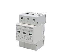 1PCS Solar Surge Protector DC SPD 3P 500V 600V 800V 1000V Outdoor Power Arrester Lightning 10-20/20-40/30-60KA (Size : DC 600V, Color : 20-40KA)(20-40ka,DC 600V)