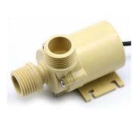 1Pcs Solar Water Pump DC 12V/24V 5M Hot Water Brushless Motor Circulation Pump High Pressure/Food Grade Pump(12V)