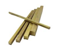 1pcs Solid Brass Row Strip Brass Flat Plate Bar Size5X5 /6X6 /8X8 /10X10 /12X12 /15X15 /20X20 Mm Length 200 Mm for Crafting Maintenance Electrical Architectural(15X15X200mm)