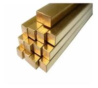 1pcs Solid Brass Row Strip Flat Plate Bar Size5X5 /6X6 /8X8 /10X10 /12X12 /15X15 /20X20 Mm Length 200 for Crafting Maintenance Electrical Architectural(6X6X200mm)