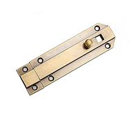 1pcs Solid Brass Security Door Bolt Latch - Versatile Slide Bolt Lock for Doors, Cabinets, and Windows(Antique Bronze,305 7.5cm)