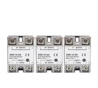1pcs Solid State Relay Single Phase Non-contact DC To AC 24-380VAC 10A 25A 40A 50A 60A 80A 100A(DC-AC,100A)