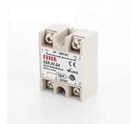 1pcs Solid State Relay SSR-25DA 25A SSR-10DA SSR-40DA 5-24VDC to 24-380V AC SSR 25DA6-20mA(SSR COVERS)