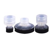 1Pcs SP-08/10/12/15/20/25/30/40/50 SP-S08/10/12/15/20/25/30 Single Layer Black Sponge Silicone Vacuum Suction Cup(SP-S20)