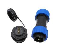 1PCS SP20 IP68 Waterproof Connector 2/3/4/5/6/7/9/10/12/14Pin Corrugated Pipe Power Cable Connector Flange Socket(14 pin)