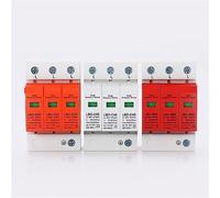 1Pcs SPD 3P Surge Protector Low Voltage AC Distribution Household Lightning Device Arrester Power Switch Module LBO) Automatic switch (Color : 20-40KA(White), Size : 3P 275V AC)