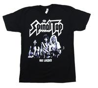 1PCS Spinal Tap One Louder Song List T-Shirt Graphic Tee Mens Shirt Blacks