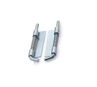 1Pcs Spring Latch Hinge - Iron/304 Stainless Steel Small Medium Large for Furniture & Cabinets(1PCS-Iron-Right)