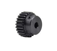 1PCS Spur Gear 1 Module 36 Teeth 1M36T Blackened Pinion Motor Metal Boss Gear For Transmission Parts(7PCS 1m36T,Hole 12)