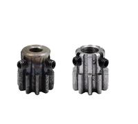 1Pcs Spur Gear Pinion 10T 10Teeth Mod 1.5 M=1.5m Bore 6/8mm Right Teeth 45# Steel Positive Gear CNC Gear Rack(8mm)