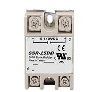 1PCS SSR-10DD SSR-25DD SSR-40DD SSR-60DD SSR-80DD SSR Solid State Relay Module(25DD 5-110V)