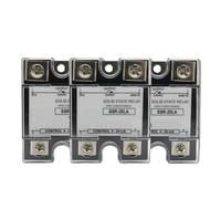 1pcs SSR-10LA SSR-40LA SSR 25A 60A 80A Single Phase Solid State Relay Voltage Regulator Intelligent Module Input 4-20mA Output 220VAC(100A)