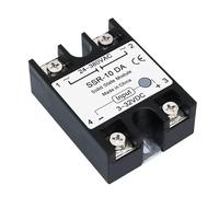 1PCS SSR Solid State Relay 10A 25A 40A 50A 60A 80A 100A DC To AC AC To AC DC To DC Single Phase Control Non-contact Relay(AC-AC,1PCS SSR 50A)