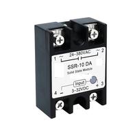 1PCS SSR Solid State Relay 10A 25A 40A 50A 60A 80A 100A Non-contact 3-32VDC(AC-AC,1PCS SSR 10A)