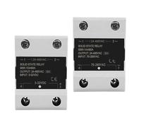 1pcs SSR Solid State Relay DC TO AC AC To AC DC To DC Single Phase Control Relay 10A 25A 40A 60A 80A 100A 120A 200A 240A(DC-DC,120A)