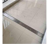 1pcs Stainless Steel Drain Kit with Rectangular Grate - Drainage Solution for Deck, Patio, Garden, and Garage(L100cmxW10cmxH3cm)