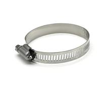 1PCS Stainless Steel Hose Clamps Diameter 8mm ~ 120mm Adjustable Tri Gear Worm Fuel Tube Water Pipe Fixed Clip Spring Cramps,Diameter 8,12mm(Diameter 40-64mm)