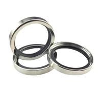 1PCS Stainless Steel Oil Seal Shaft Seal O-Ring | 1PC Stainless Steel Oil Seal Multiple Sizes OD 36-65mm ID 50-62mm Thickness 8-12mm Shaft Seal O-Ring(Csl 1pcs,38x58x12mm)