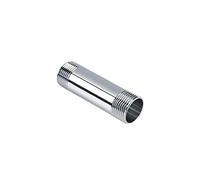 1Pcs Stainless Steel Pipe Fitting, Male Threaded for Air, Water, Fuel (DN8 1/4" 100mm)