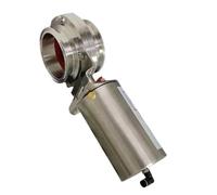 1pcs Stainless Steel Pneumatic Butterfly Valve 304 Electric/Single/Double Function(11)