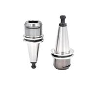 1pcs Stainless Steel Tool Handle ISO20 ISO25 ER16 ER20 Chuck Spring Collet Tool Handle for CNC Engraving Machine Tool Accessories(ISO25-ER20 Stainless)