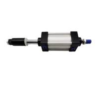 1pcs Standard Air Pneumatic Cylinder SUJ32/40/50/63/80/100mm Bore Double Acting 0-300mm Stroke Adjustable Air Cylinder(Stroke 150-50,SUJ100)