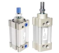 1pcs Standard Aluminum Alloy Pneumatic Cylinder Dual Action JSI32/40/50/63/80/100/125 Stroke 50 75 100 200 300 500 1000-S(Stroke 500mm-S,JSI Bore 50mm)