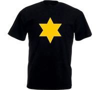 1PCS Star of David T-Shirt - Jimmy Cliff, Harder They Come, Sheriff Casual Round Neck T Shirt Black M