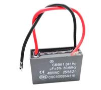 1pcs starting capacitance AC Fan Capacitor CBB61 450V 1uf IDGTTLDF