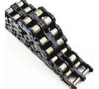 1Pcs Steel Roller Chain, 04C 06B 08B 10A Industrial Drive Chain 2 Points 3 Points 4 Points 5 Points DOLUNTO (Size : 08B Single-Row 1.5M)