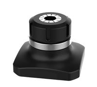 1pcs Steel Self-Centering CNC Bench Vise Four or Five-Axis Fixture with Zero-Point Quick-Change Four-Axis L Block Bridge Plate(DJ-ER40-D52M8)