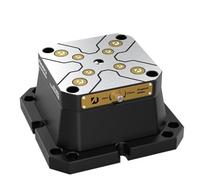 1pcs Steel Self-Centering CNC Bench Vise Four or Five-Axis Fixture with Zero-Point Quick-Change Four-Axis L Block Bridge Plate(D52-96M8-M10)