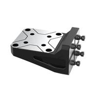 1pcs Steel Self-Centering CNC Bench Vise Four or Five-Axis Fixture with Zero-Point Quick-Change Four-Axis L Block Bridge Plate(DJ-D52-L170)