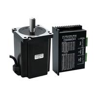 1pcs Stepper Motor 86X118mm 8.5.m 6A With 14mm Single Or Dual Key Shaft 85Kg.cm With DM860hH Driver For CNC Machine(With DM860H Driver,Dual Shaft)