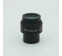 1PCS Stereo Microscope WF10X 22 Mm 23mm 24mm Wide Angle Eyepiece Diopter Adjustable With Eyeguards 30mm Diameter(WF10X-23)