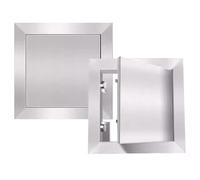 1pcs Sturdy Stainless Steel Access Door Panel - Waterproof and Durable Access Hatch for Maintenance and Repair Needs(34x38in)