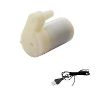 1pcs Submersible Water Pump DC 5V USB Low Noise Brushless Motor Pump120L/H(White-Vertical)