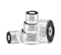 1pcs Suction 1.5~120KG 15~1200N Strong Electromagnet Solenoid DC 12v Electromagnet Small Electro 24V Coil Magnet 12/24 Volt(D13H27mm 1.5KG,DC 24V)