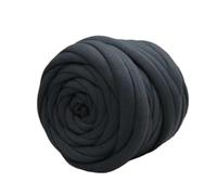 1PCS Super Thick Icelandic Line Thick Wool Core Cotton Hand-Woven DIY Cat Nest Bag Pillow Crib Enclosure Anti-Collision Line Crochet Kits for Beginners Adults(Dark Grey)