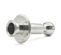 1pcs SUS316L Rotating CIP Spray Ball for Home Improvement - 360 Degree Coverage Cleaning Accessory Compatible with Clover(50.5mmx91mm)