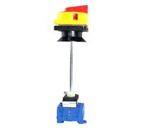 1pcs SZD11-32/300010-B 32A 3P OFF ON Cut-off Knob Cam Switch Isolator Load Break Disconnect Switch With Padlock Aluminum Pole
