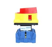 1pcs SZD11-32/400010 32A ON-OFF 2 Position 4 Pole Isolator Load Break Disconnect Switch With Padlock Panel Power Cut-off Switch