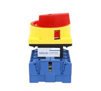 1pcs SZD11-40/400010 40Amp 4 Poles ON OFF 2 Positions Isolator Load Break Disconnect Universal Power Cut Off Padlock Switch