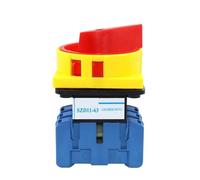 1pcs SZD11-63/300010 63Amp 660V 3 Poles On-Off Isolator Load Break Switch With Pad Lock Rotary Cam Disconnect Switch 3P