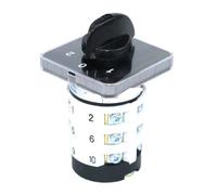 1PCS SZL9-20/3 20A 12 Screws 3 Phases Changeover Selector Rotary ON OFF ON Cam Switch Equipped With Ultrasonic Equipment