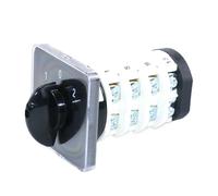 1pcs SZL9-32/4 1-0-2 32A Three Positons Four Phases 16 Screws Silver Contact Transfer Elecrical Rotary Change Over Cam Switch