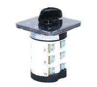 1PCS SZL9-50/3 50A 3 Position 3 Pole 12 Terminals 660V Power Knob Universal Changeover Cam Switch