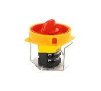 1PCS SZW25-80D/2GS 25A 2 Poles Electric Power OFF ON Cut-Off Padlock Control Rotary Knob Changeover Cam Switch