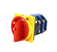1pcs SZW26-125A 2GS 88X88mm Panel Universal Changeover Power Cut-off Padlock 2 Position 2 Phase 8 Screws Cam Selector Switch